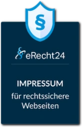 eRecht24 Impressum für rechtssichere Webseiten eRecht24 Impressum für rechtssichere Webseiten